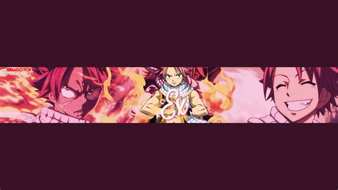 Anime Youtube Banner Template No Text