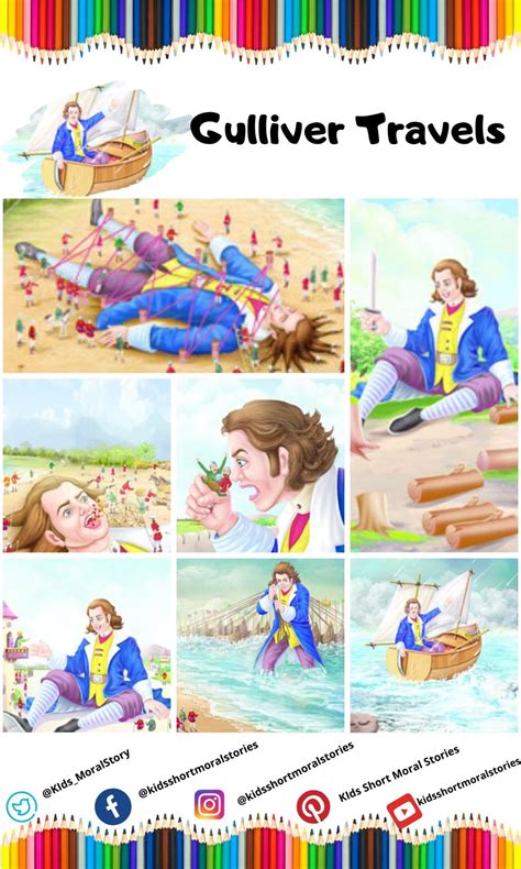 Gulliver Travels - A Voyage to Lilliput | Short Adventure Stories for ...