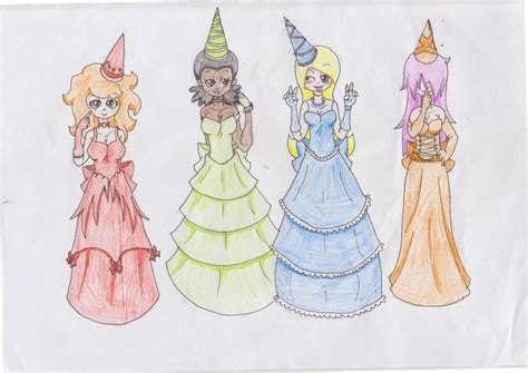 Castle Crashers 4 princesses by zombielover94.deviantart.com on ...