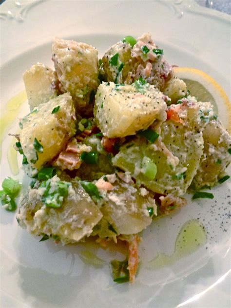 Scrumpdillyicious: Smoked Trout Salad with Horseradish & New Potatoes