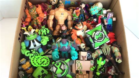 Box Full of Toys Ben 10 Season 3 Toys Action Figures Al... | Doovi