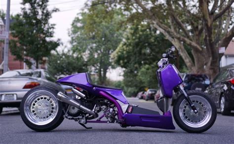 Zuma-Powered, Composimo-Built – Custom Honda Ruckus | Bike-urious