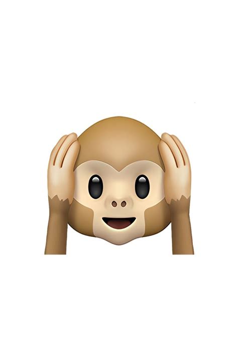 🙉 Hear-no-evil Monkey Emoji in 2023 | Monkey emoji, Emoji, Monkey face