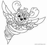 Skye Paw Patrol Coloring Pages To Print sketch template