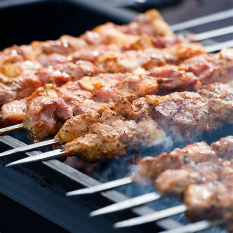 Grilled Pork Kebabs- Spiedini di Maiale - All Our Way | Recipe | Pork kebabs, Pork, Pork skewers