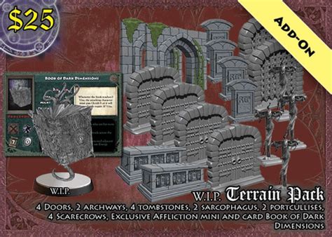 Folklore: The Affliction – Terrain Miniature Pack Board Game | BoardGames.com | Your source for ...