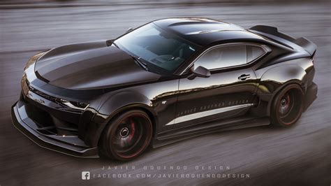 2017 Chevrolet Camaro ZL1 Widebody Rendering Is Not a Far Stretch - autoevolution