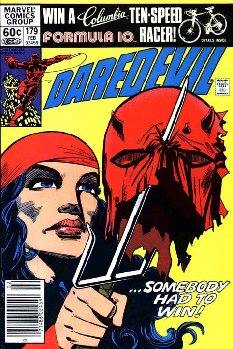 Daredevil #179 - Frank Miller art & cover - Pencil Ink