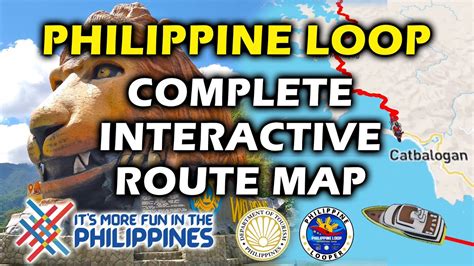 PHILIPPINE LOOP INTERACTIVE ROUTE MAP - COMPLETE ROUTE MAP - PHILIPPINE LOOP ADVENTURE TOUR ...