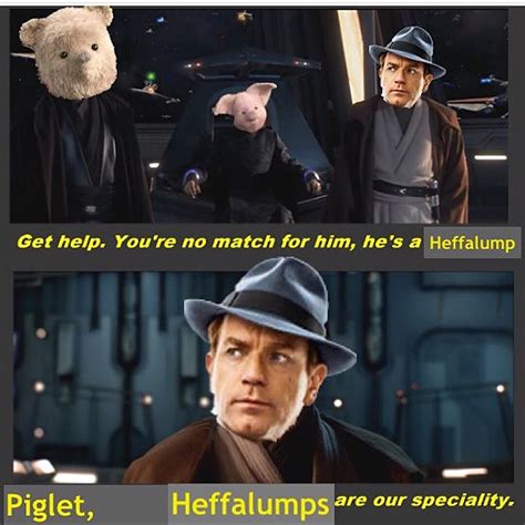 Winnie the Pooh Star Wars, ewan mcgregor, Star Wars memes, prequel ...