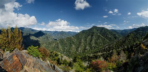 Mount LeConte from the Chimney Tops | The eastern view from … | Flickr