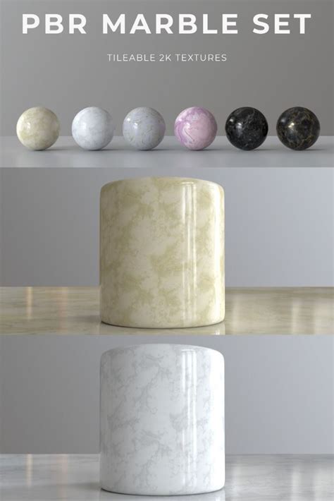 ArtStation - PBR Marble Texture Set - Tileable Textures | Resources in 2023 | Marble texture ...