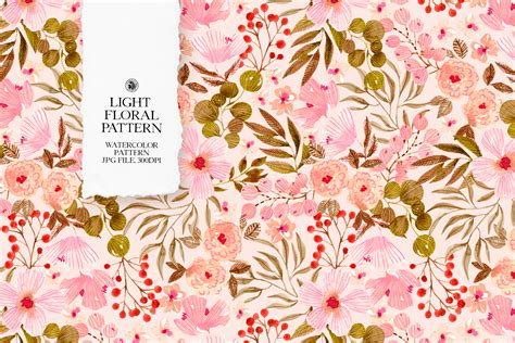 Light Floral Pattern :: Behance