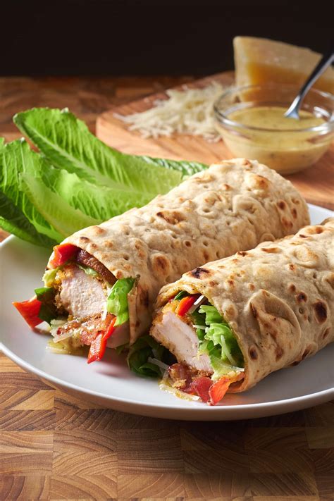 Chicken Tender Caesar Wrap – Eat Up! Kitchen