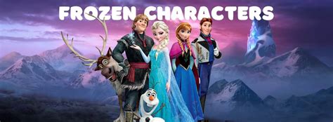 Frozen Cast Of Characters