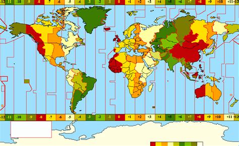 latitude longitude - Why meridian time zones are not uniform ...