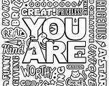 Words Coloring Book Pages sketch template