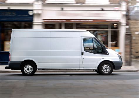 White Delivery Van