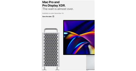 Mac Pro and Pro Display XDR Go on Preorder December 10th- The Mac Observer