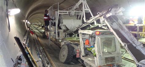 Tunneling, Mining, and Shotcrete - Concrete Equipment Applications ...