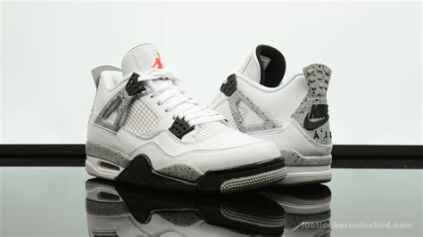 White Cement Air Jordan 4 OG Restock - Sneaker Bar Detroit