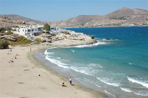 Naoussa Beach Photo from Piperi in Paros | Greece.com