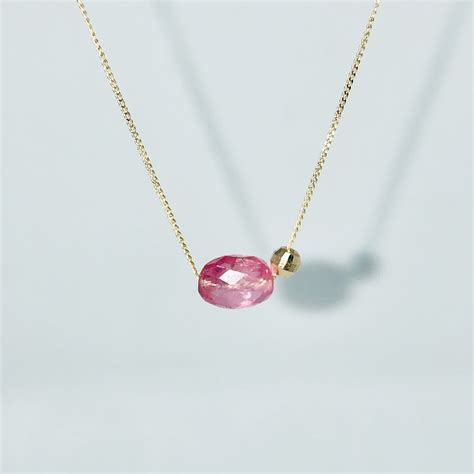 PINK SAPPHIRE NECKLACE