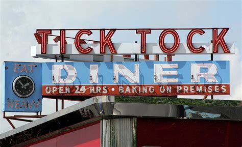 Tick Tock Diner Photograph by Matthew Bamberg - Fine Art America