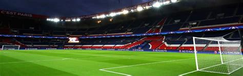 PSG Stadium Seating Map | Parc des Princes Seating Plan ...