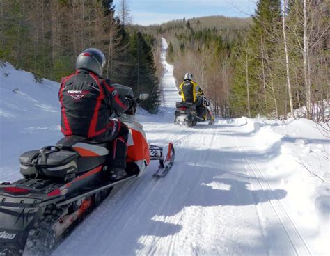 Quebec Snowmobile Tour Destination Favourites Snapshot - Intrepid Snowmobiler