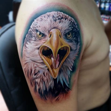 Eagle Head Shoulder Tattoo ~ z Tattoo Geek - Ideas for best tattoos