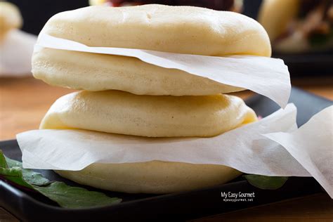 Simple Steamed Bao Buns Recipe