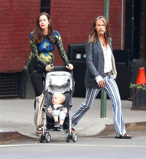 Liv Tyler and Steven Tyler - Walks in the West Village in New York 6/23/2016