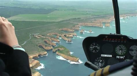 Australia twelve apostles helicopter tour - YouTube