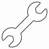 Wrench coloring Page  ColouringPages sketch template