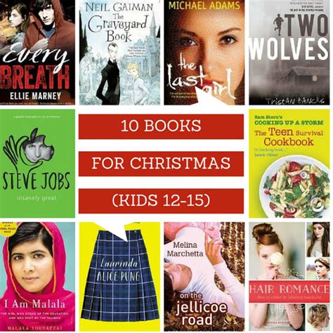 10 Books for 12-15 year olds for Christmas | Planning With Kids