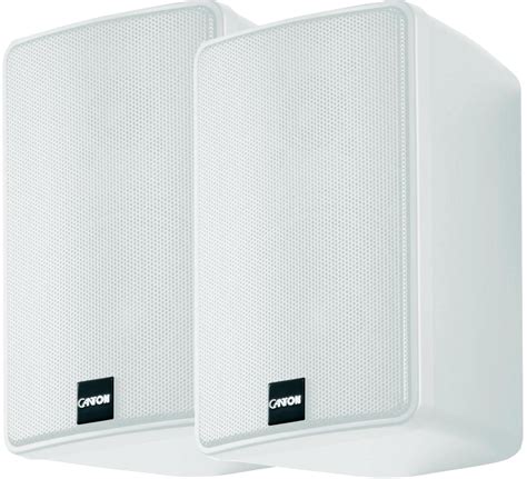 CANTON Plus GXL.3 5" 2-Way Bookshelf Speaker White Pair | Accessories4less