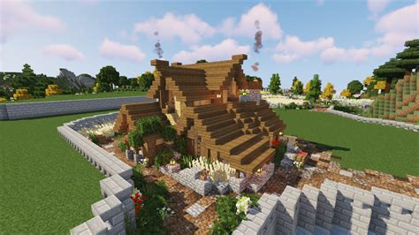 Small Minecraft Farm Houses - Tutorial Build : r/BlueNerdMinecraft