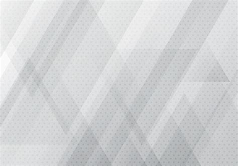 Abstract white and gray geometric banner with triangles shapes overlay background and halftone ...