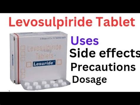 Levosulpiride Tablet | levosulpiride Tablet uses, side effects ...