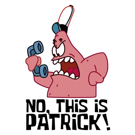 No This Is Patrick Meme | Spongebob, Spongebob squarepants funny ...