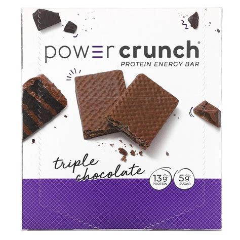 Buy Power Crunch Protein BarsOriginal Triple Chocolate 40 g 1x12 in Dubai, Abu Dhabi, Sharjah ...