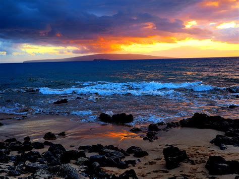 Wailea Beach Path Sunset Photograph by Heidi Woodworth - Fine Art America