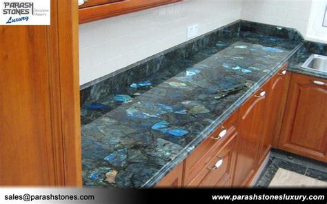 Labradorite slab surface & counter top manufacturer from India - best price