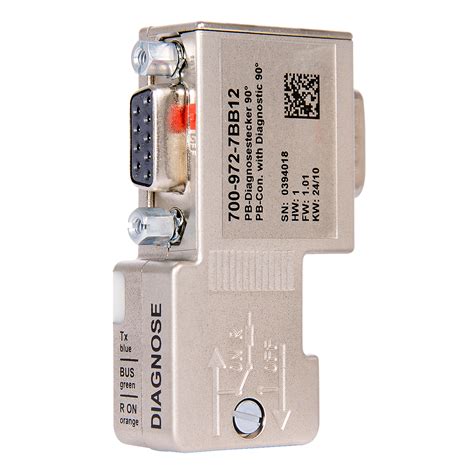 PROFIBUS Connector with Diagnostics LED | PROFIBUS | Fieldbus Applications | Products | Helmholz