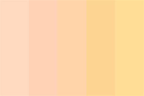 oh so peachy Color Palette