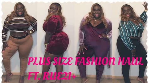 RUE21+ PLUS SIZE FASHION HAUL - YouTube