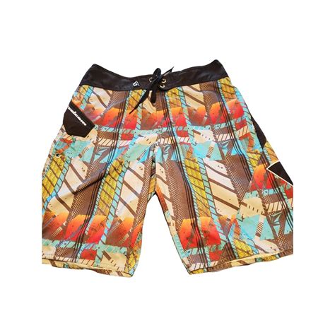 Volcom Volcom Men's Multcolor Geometric 20 Inch Board Shorts Sz 33 | Grailed