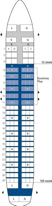 United Airlines Aircraft Seatmaps - Airline Seating Maps and Layouts