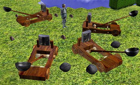 Mod The Sims - Mangonel Siege Engine (Medieval)